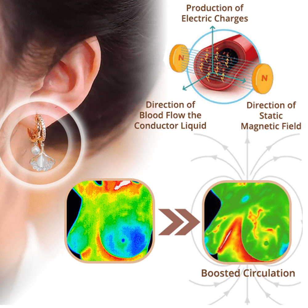 flysmus™ MagneTherapy Germanium Detox Earrings
