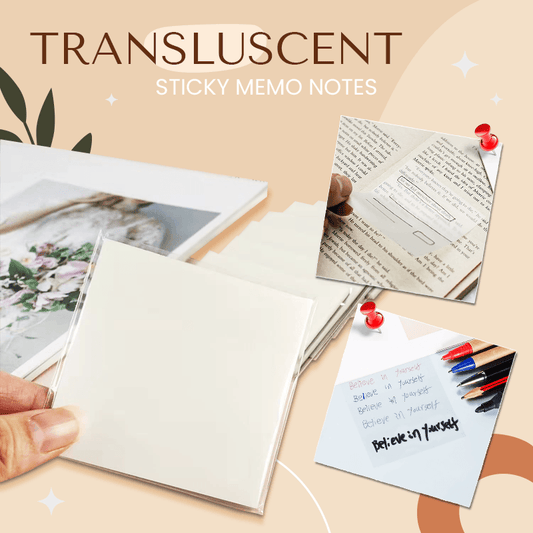 Translucent Sticky Memo Notes